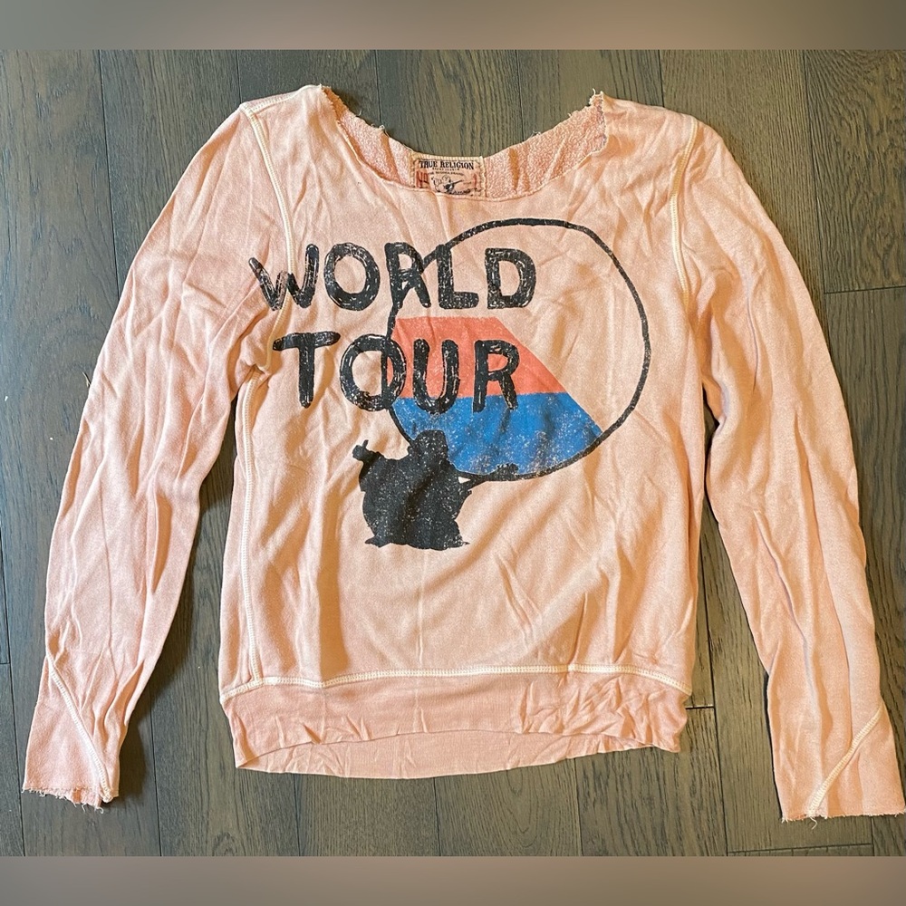 True Religion World Tour Graphic Sweatshirt